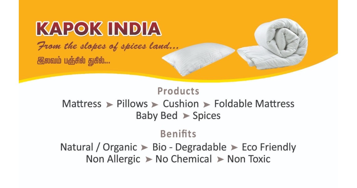Natural Kapok Silk cotton mattress
